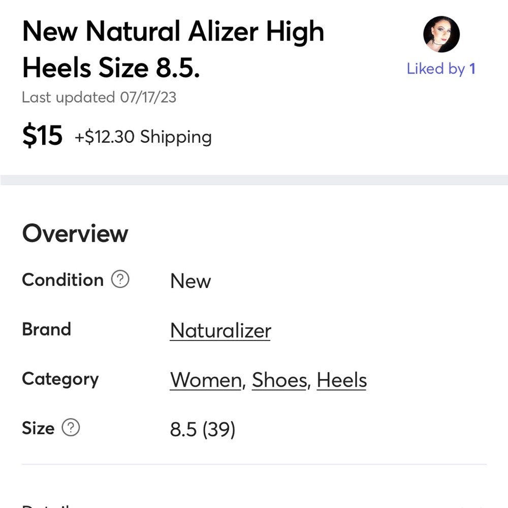 New Natural Alizer High Heels . - Picture 6 of 10